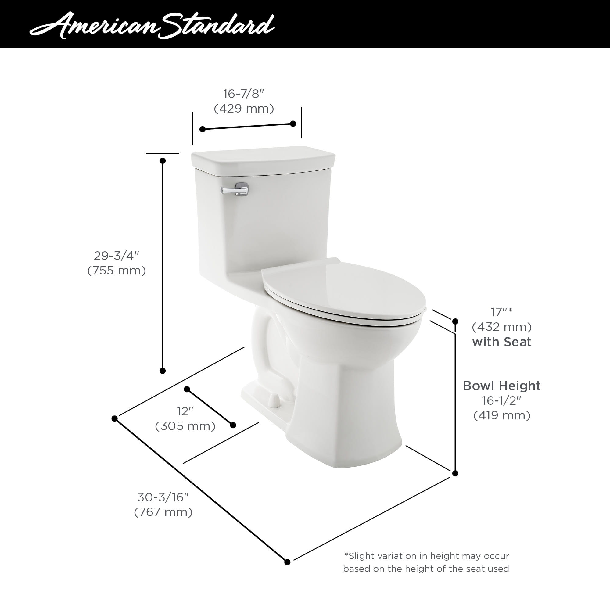 Townsend VorMax One Piece 128 gpf 48 Lpf Chair Height Elongated Toilet With Seat LINEN